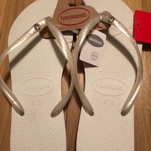 Havaianas Slim Crystal Glamour Flip Flop